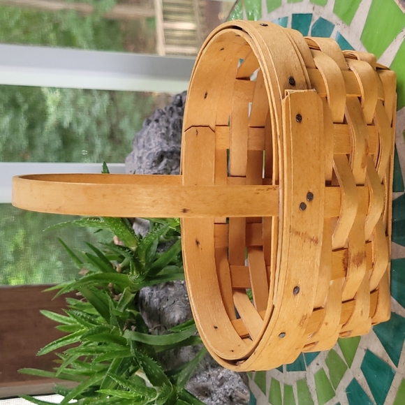 Longaberger Other - Mini Longaberger Basket Signed American Cancer Society 1999